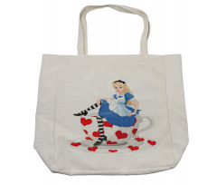 Alice with Cup Shopping Bag