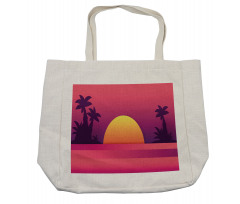 Dramatic and Exotic Scene Shopping Bag