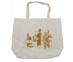 Jazz Band Blues Music Shopping Bag