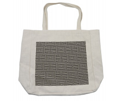 Ornamental Stripes Art Shopping Bag