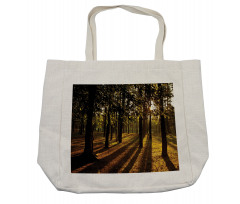 Summertime Forest Tree Shopping Bag
