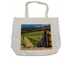 Vineyard Tuscany Grape Shopping Bag