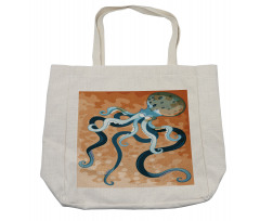 Oceanic Animal Cartoon Shopping Bag