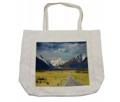 Snowy Mountains Alps Shopping Bag