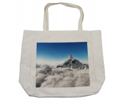 Mountain Sunny Sky Shopping Bag