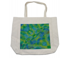 Mosaic in Nature Colors Shopping Bag