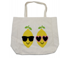 Boy Girl Lemon Smiling Shopping Bag