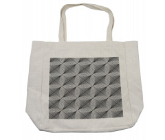 Diagonal Streaks Concept Shopping Bag