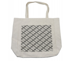 Nested Modern Rhombuses Shopping Bag