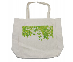 Leaves Spring Art Shopping Bag