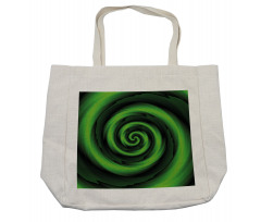 Abstract Spirals Shopping Bag