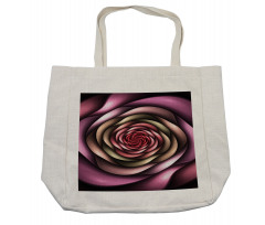 Rose Petals Modern Art Shopping Bag