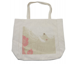 Flowers Romance Bridal Shopping Bag