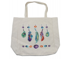 Feather Hippie Shopping Bag