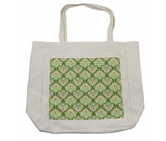 Baroque Floral Shopping Bag