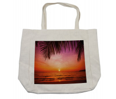 Coconut Palm Tree Leaf Shopping Bag