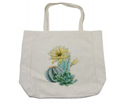 Plant Spikes Cactus Shopping Bag