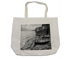 Fishing Boat Shopping Bag