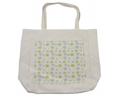 Geometric Shopping Bag