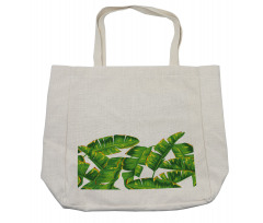 Vibrant Tropical Foliage Shopping Bag