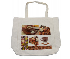 Sweets and Coffee Beans Shopping Bag