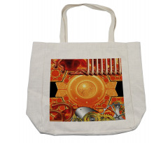 Retro Gear Technology Shopping Bag