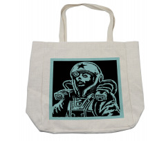 Female Astronaut Shopping Bag