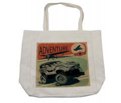 Strong Vehicle Planes Shopping Bag