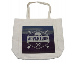 Bear Mountain Logo Shopping Bag