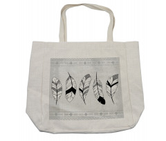 Doodle Triangle Shopping Bag