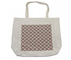 Abstract Soft Circles Shopping Bag