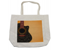 Floral Folk Ornaments Shopping Bag