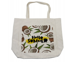 Coconut Halves Shopping Bag