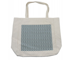 Eighties Lines Design Shopping Bag