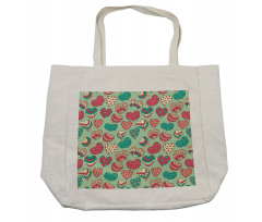 Colorful Love Cheers Shopping Bag