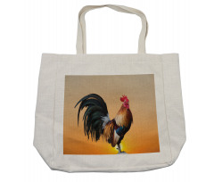 Farm Animal Sunrise Shopping Bag