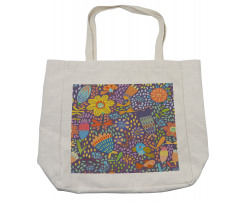 Flowers and Birds Shopping Bag