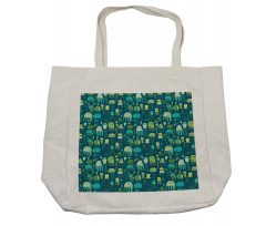 Funny Sea Creatures Shopping Bag