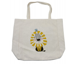 Cartoon Jungle Animal Shopping Bag