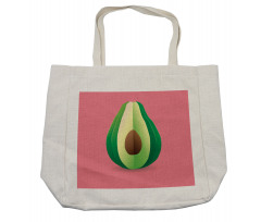 Fresh Healthy Avocado Shopping Bag