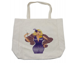 1930s Style Blondie Shopping Bag