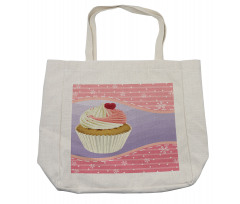 Yummy Pastry Floral Shopping Bag