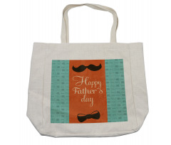 Mustache Bowtie Shopping Bag