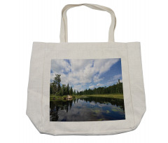 Forest River Scenery Shopping Bag