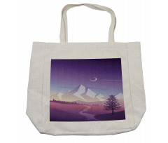 Mountain Scenery Shopping Bag