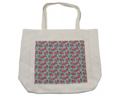 Spring Season Composition Shopping Bag