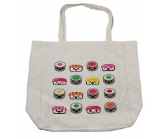 Kawaii Style Sushi Shopping Bag