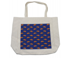 Birds in Starry Night Sky Shopping Bag