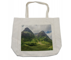 Glencoe Highlands Clouds Shopping Bag