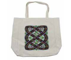 Celtic Ornamental Motif Shopping Bag